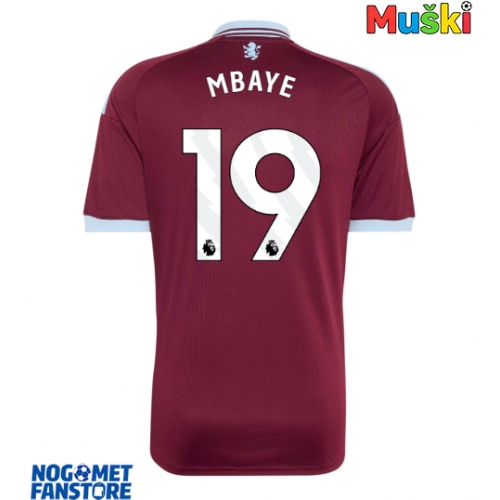 Aston Villa Ibrahim Mbaye #19 Domaci Dres 2026-27 Kratak Rukav